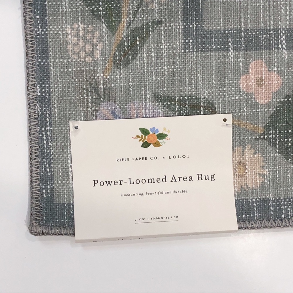 Rifle Paper Co. Runner Rug - Picture 6 of 8